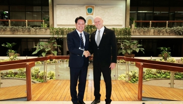최대호 안양시장 등 지방정부 대표단, 코스타리카 제1부통령 예방