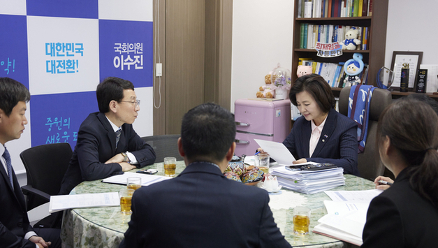 김성중·김대순 행정부지사, 국회 찾아 경기도 주요 국비사업 지원 요청