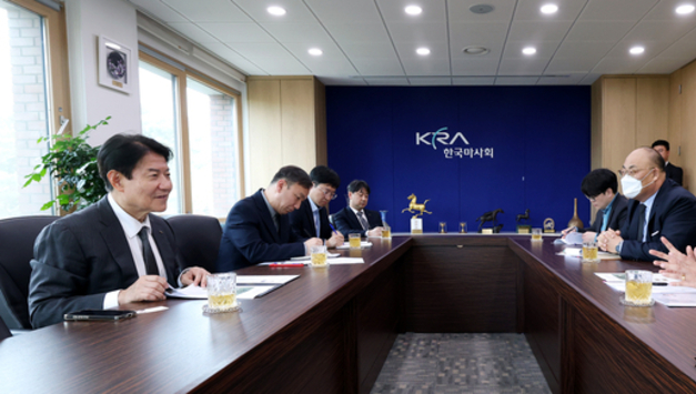 경기도의회 김진경 의장,한국마사회 찾아 과천 경마장 시흥 유치 필요성 및 상생 해법 제시