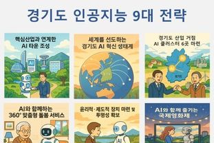 경기도, AI 9대 전략 ‧ 52개 주요사업 발표… AI 글로벌 생태계 1등 목표