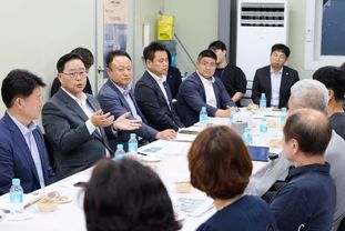 강수현 양주시장, 수출 제조기업 ‘나비야삭스’ 현장 방문…애로사항 청취 및 지원 방안 논의