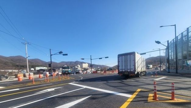 경기도, ‘국지도 98호선 도척~실촌 도로확장공사’ 부분 개통