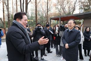 최대호 안양시장, 국토부장관과 평촌신도시 선도지구 현장점검