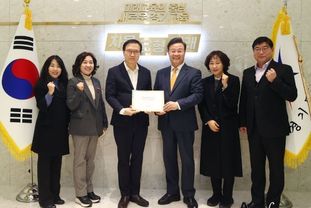 김성제 의왕시장, 임태희 경기도 교육감과 의왕교육지원청 신설 추진 논의