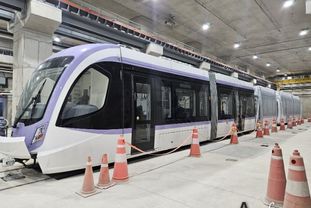 성남시, 위례선(트램) 12월 개통 앞두고 첫 차량 반입 완료