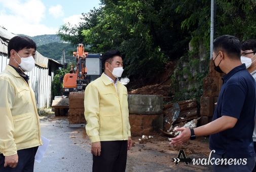 김동근 의정부시장 가능동 침수주택 피해 즉시 조치