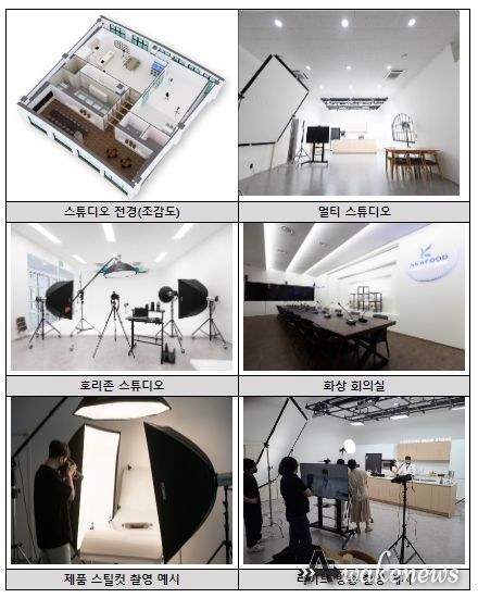 K-씨푸드 미디어 스튜디오 사진