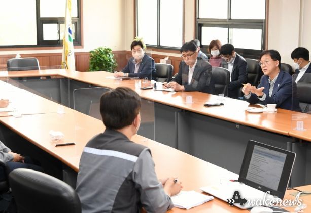 이민근 안산시장, 기업 애로해소 위해 현장 소통 행보