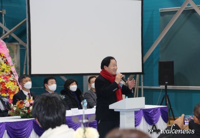 주광덕 남양주시장, 홍유릉배드민턴클럽 회장 이·취임식 참석
