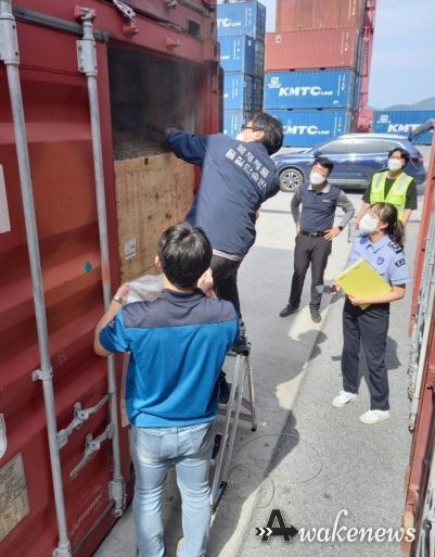 산림청과 관세청 목재제품 안전관리 협업검사