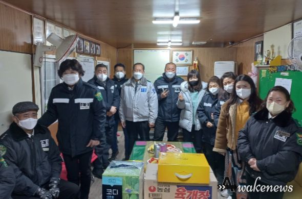 동두천시 상패동, 자율방범대 위문·격려