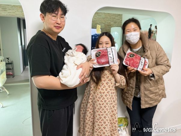 연천군 청산면 지역사회보장협의체, “아이 출생 축하해요”