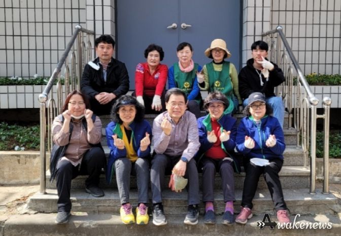 봄꽃 식재 행사
