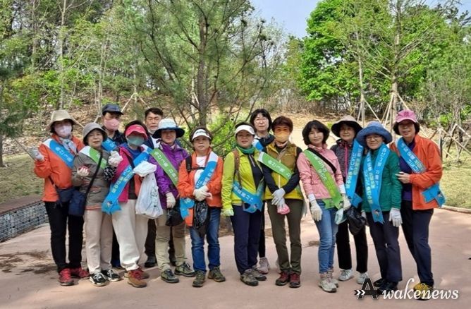 의정부시 송산3동 통장협의회, 주민의 힐링 산책을 위해 특별한 환경정화 활동 펼쳐