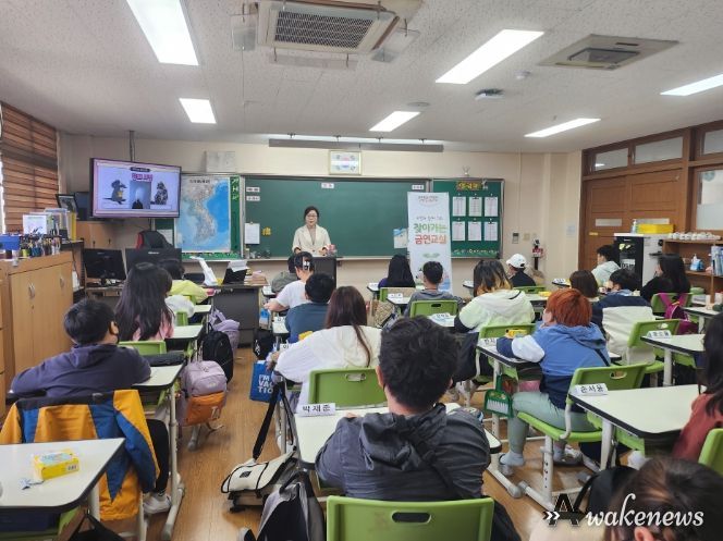 동두천시보건소, 지행초등학교 흡연예방교육 큰 호응