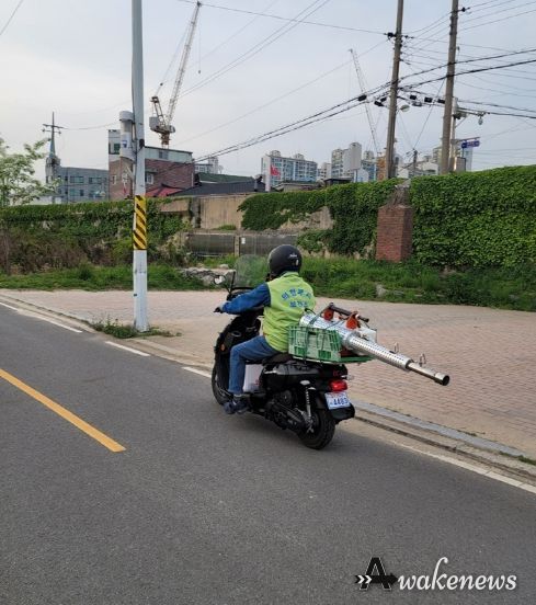 기온상승으로 일찍 나타난 모기…의정부시보건소 선제적 방역 실시