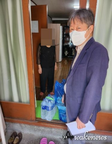 동두천시 자유로운 교회, 저소득층 가구에 사랑을 전파하다
