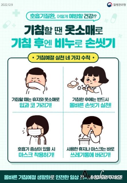 광주시, 수두 및 유행성이하선염 발생 증가 …예방수칙 준수 당부