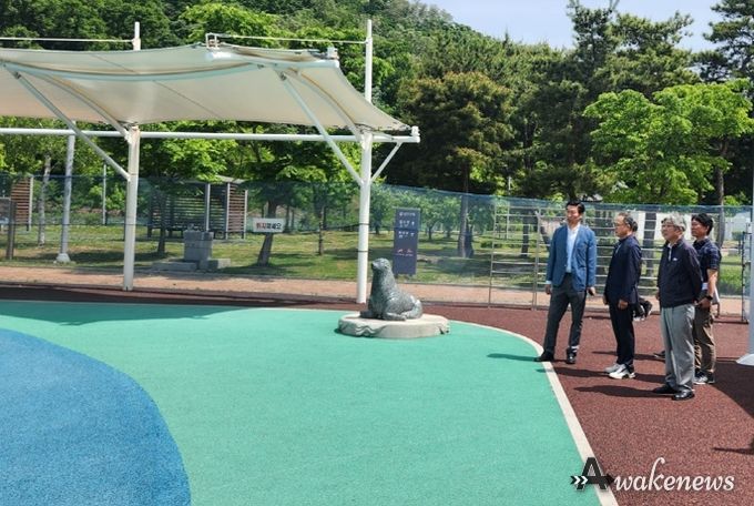 의정부시,'물놀이의 낙원' 낙양물사랑공원 물놀이장 개장 앞두고 안전점검 마쳐