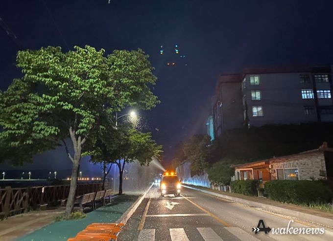 여주시보건소, 동양하루살이 퇴치 야간방역 실시