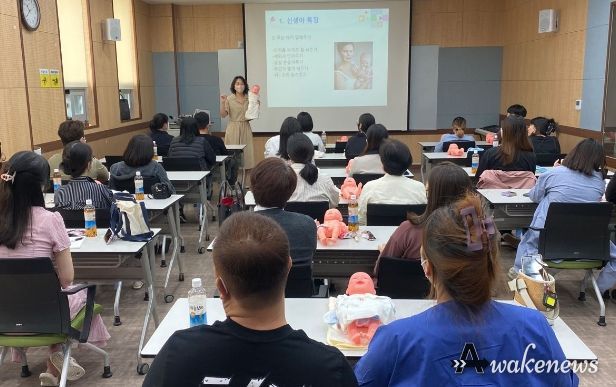 송탄보건소, 가족과 함께하는 ‘신생아 돌봄 교실’ 진행