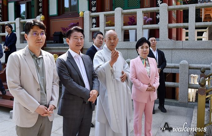 김동근 의정부시장, 불기 2567년 부처님 오신 날 기념 사찰 방문