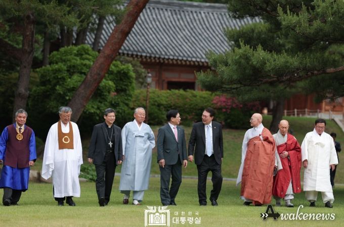 윤석열 대통령, 종교지도자 오찬 간담회