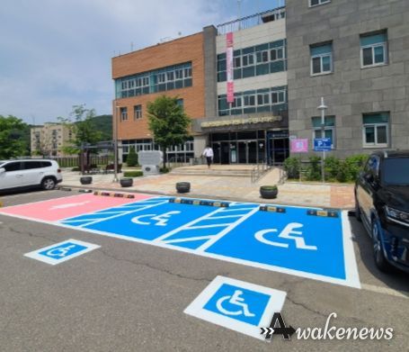 월곶면 교통약자 배려 주차공간 개선사업 후