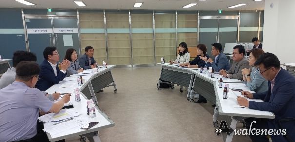 오산시의회, 오산천 수질오염 문제 해결 위해 화성시장과의 간담회