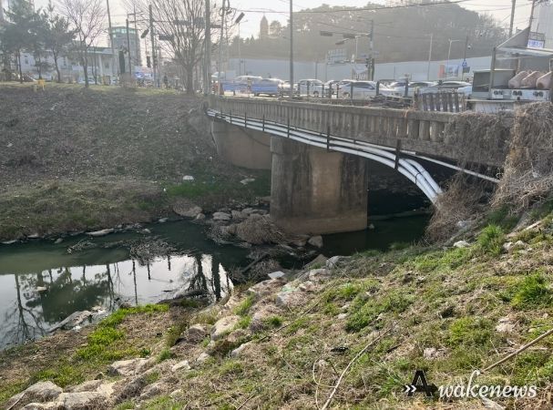 1901년 개통돼 이달 7일 역사가 된 (구)황금교 철거 전 모습
