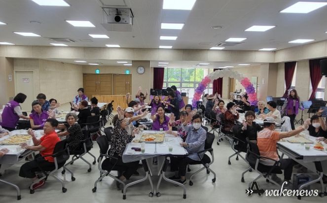 시흥시 배곧1동 자원봉사지원단, 뇌 활성화인지 프로그램 운영