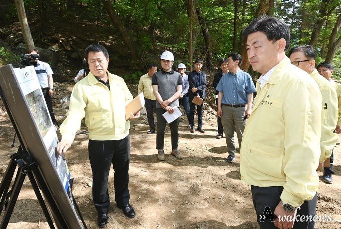 방세환 광주시장, 침수 방지 및 작년 복구피해 총력