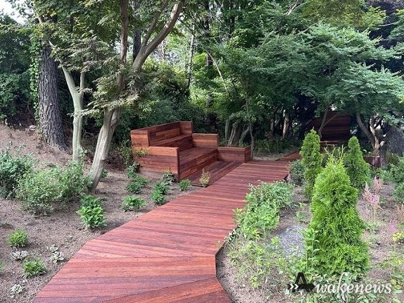 파주시 세경고등학교 내 우리동네 탄소숲 조성…수목 360주 식재