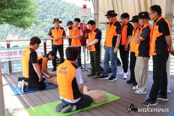 시민수상구조대원 사전 교육훈련
