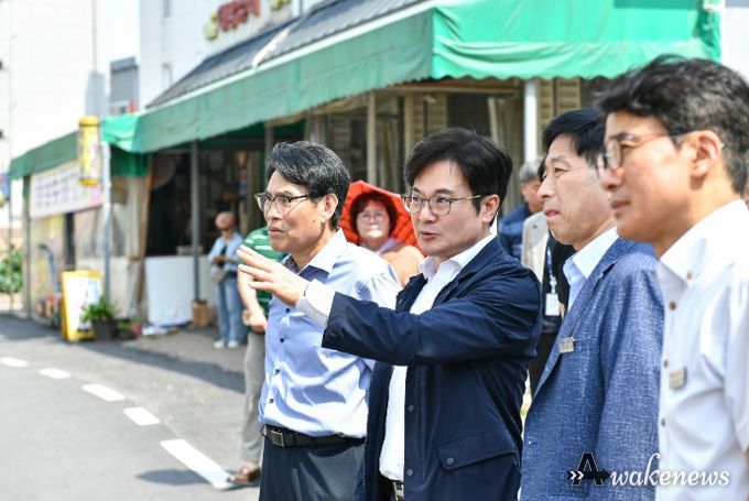 김포시장 현장