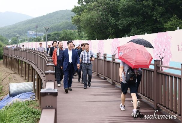 의왕시 백운호수공원 생태탐방로 전 구간 개방