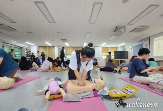 남양주시 진접읍 지역사회 안전네트워크, 심폐소생술 및 생활안전교육 실시