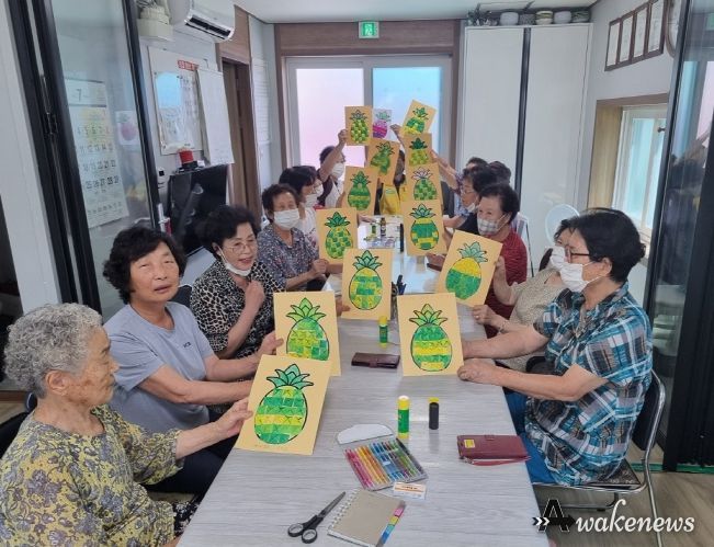 파주시 법원읍 행복마을관리소, ‘어르신 치매예방 인지교육’