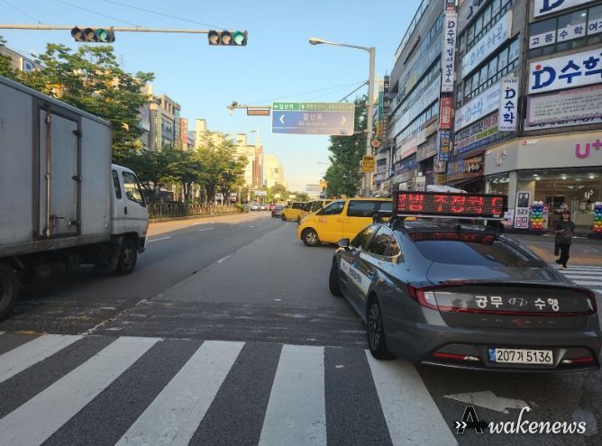 고양특례시 일산서구, 학교 및 학원가 주변의 불법 주·정차 집중 단속 실시