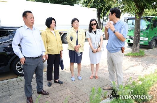 시흥시의회 의원 연구단체, 유휴지 미니정원 조성 후보지 현장 답사