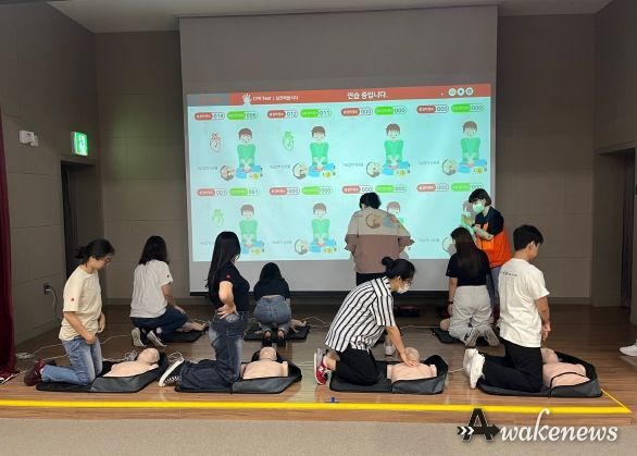 평택시, 어린이 이용시설 종사자 안전교육(CPR) 실시