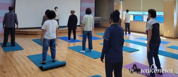 포승건강생활지원센터, 건강한 혈관지키미 「기체조 교실」 성료