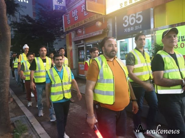 포천시, 외국인 자율방범대 순찰활동 시행