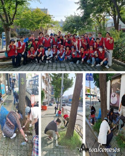 산본1동통장협의회_마을정화활동
