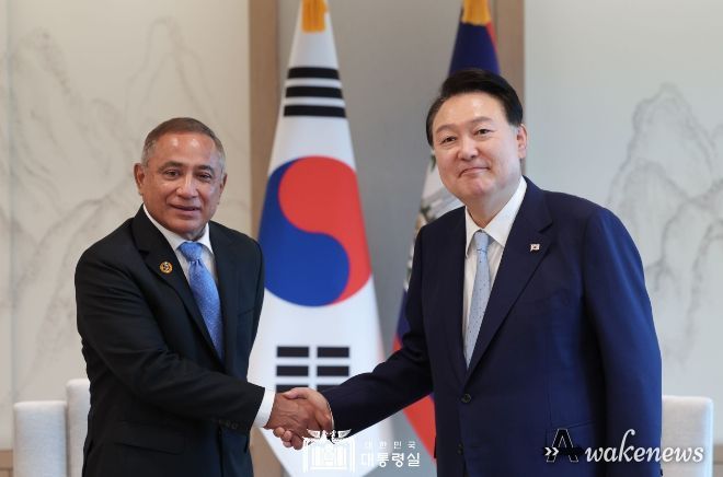 8월 1일 윤석열 대통령은 존 브리세뇨(John Briceño) 벨리즈 총리와 면담을 가졌다.