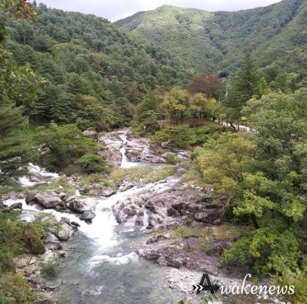 용추구곡 1곡 와룡추