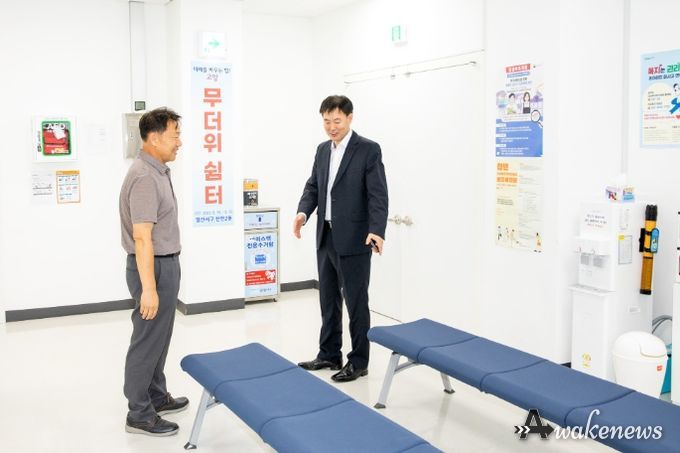 정윤식 일산서구청장, 폭염 속 무더위 쉼터 집중 점검