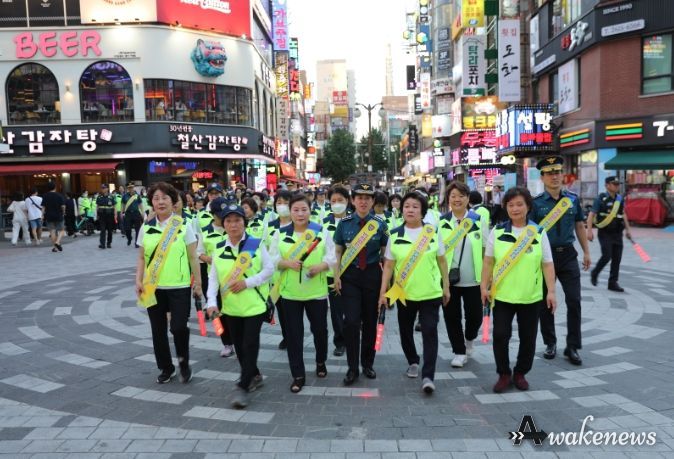 광명경찰서, 흉기난동 예방 위해 특별치안활동 전개