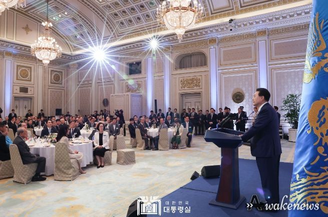 8월 9일 윤석열 대통령은 독립유공자 및 유족 초청 오찬을 가졌다.