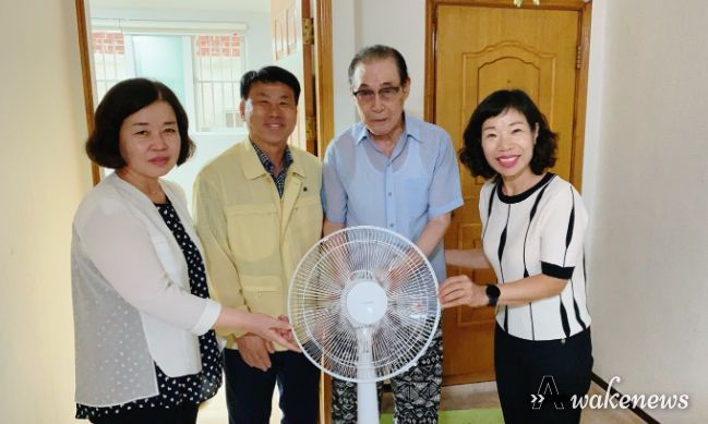 시흥시, 폭염 대응 취약노인 221가구에 선풍기 지원... 긴급 예비비 편성